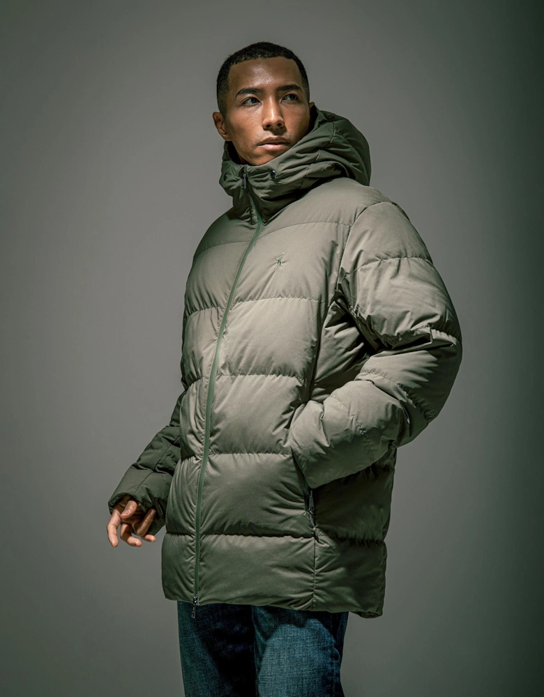 Matte Quilted Down Jacket