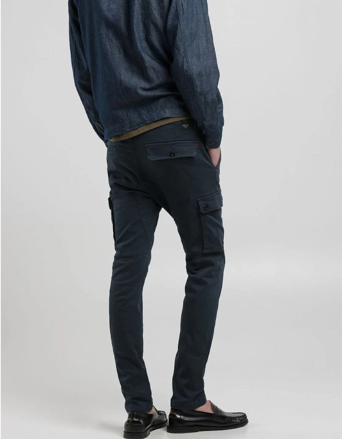 Jaan Cargo Trousers 010 Blue