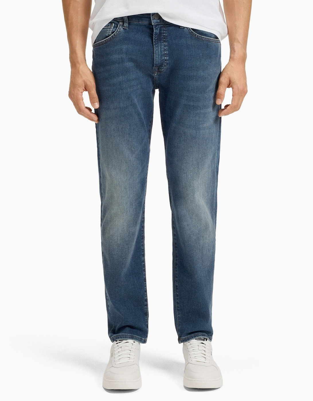 Boss New Remaine Regular Fit Jeans - Blue - Size: 34/30