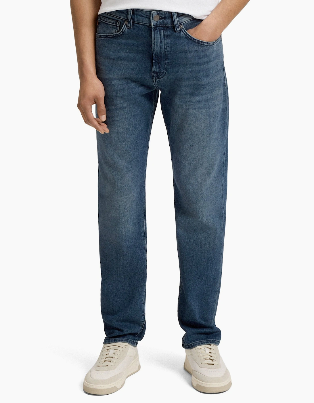 Hugo Boss Boss New Remaine Regular Fit Jeans - Blue - Size: 38/32