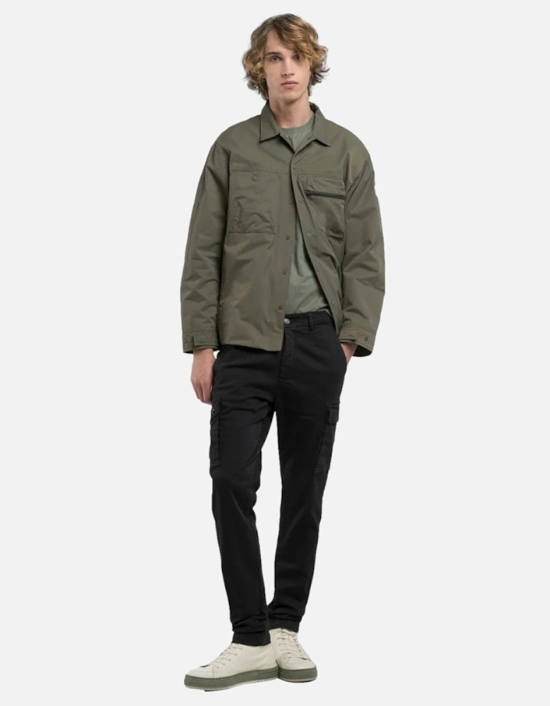 Jaan Cargo Trousers 040 Black