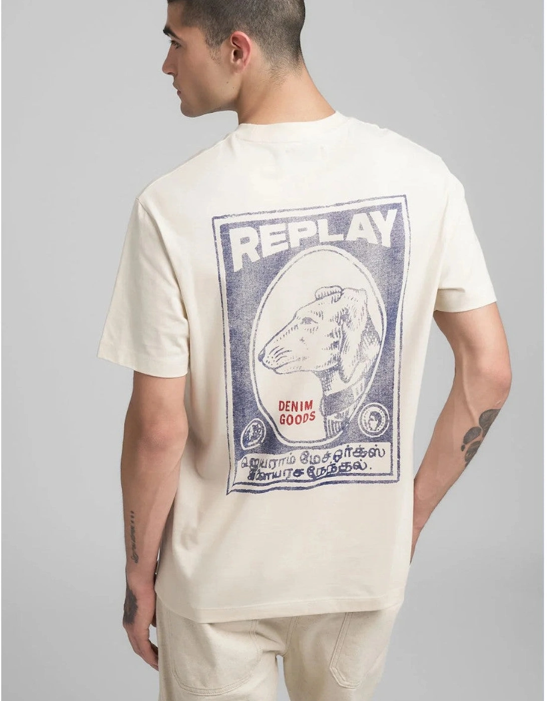 Denim Goods T-Shirt 200 Natural