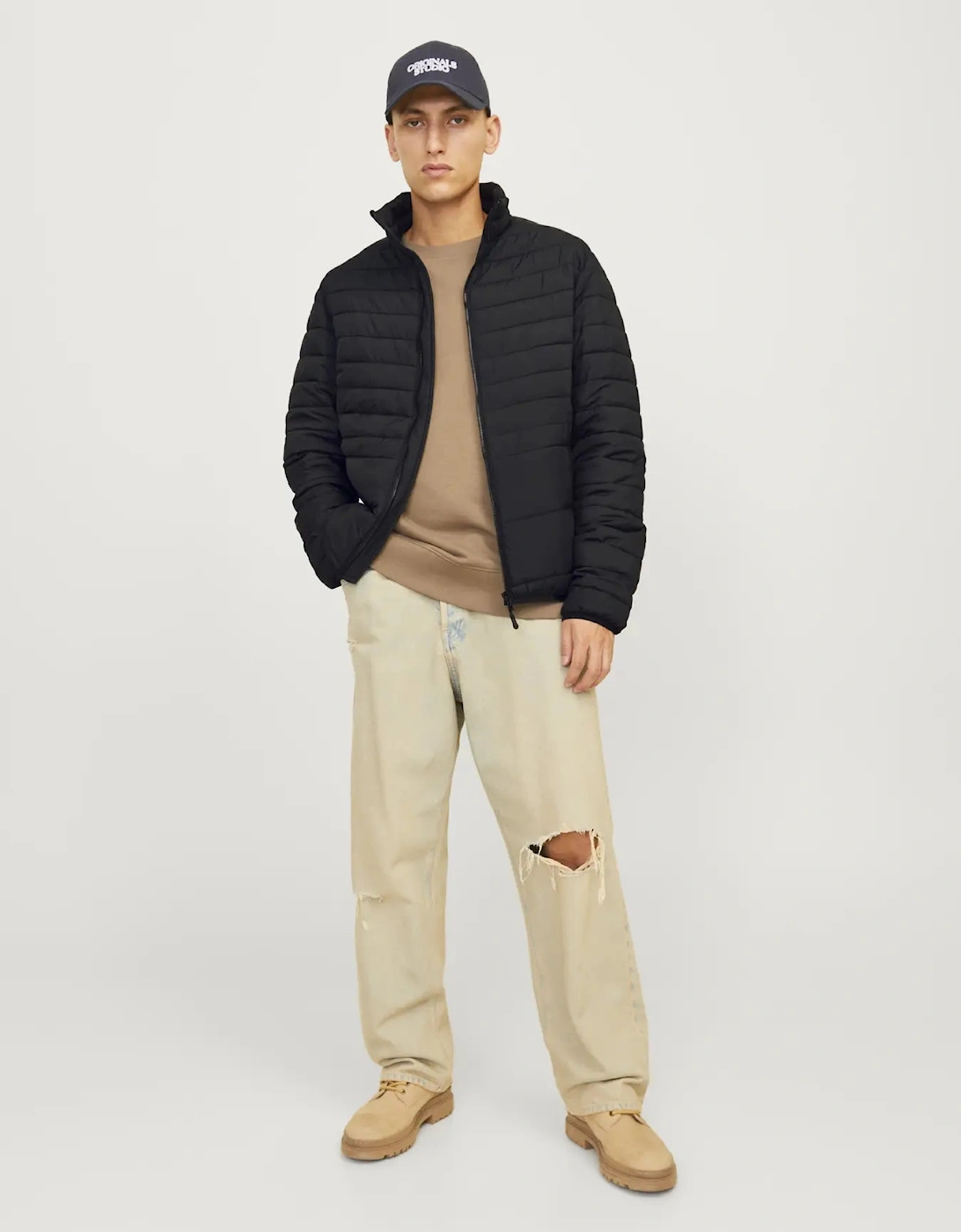 State Packable Puffer Jacket - Black