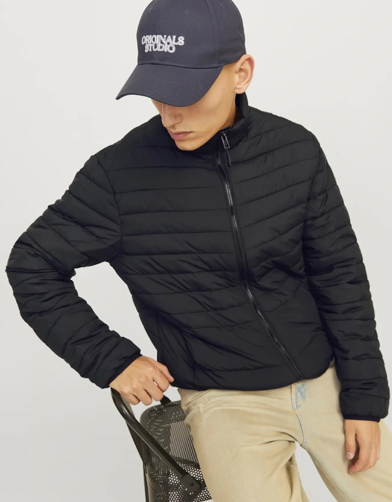 State Packable Puffer Jacket - Black