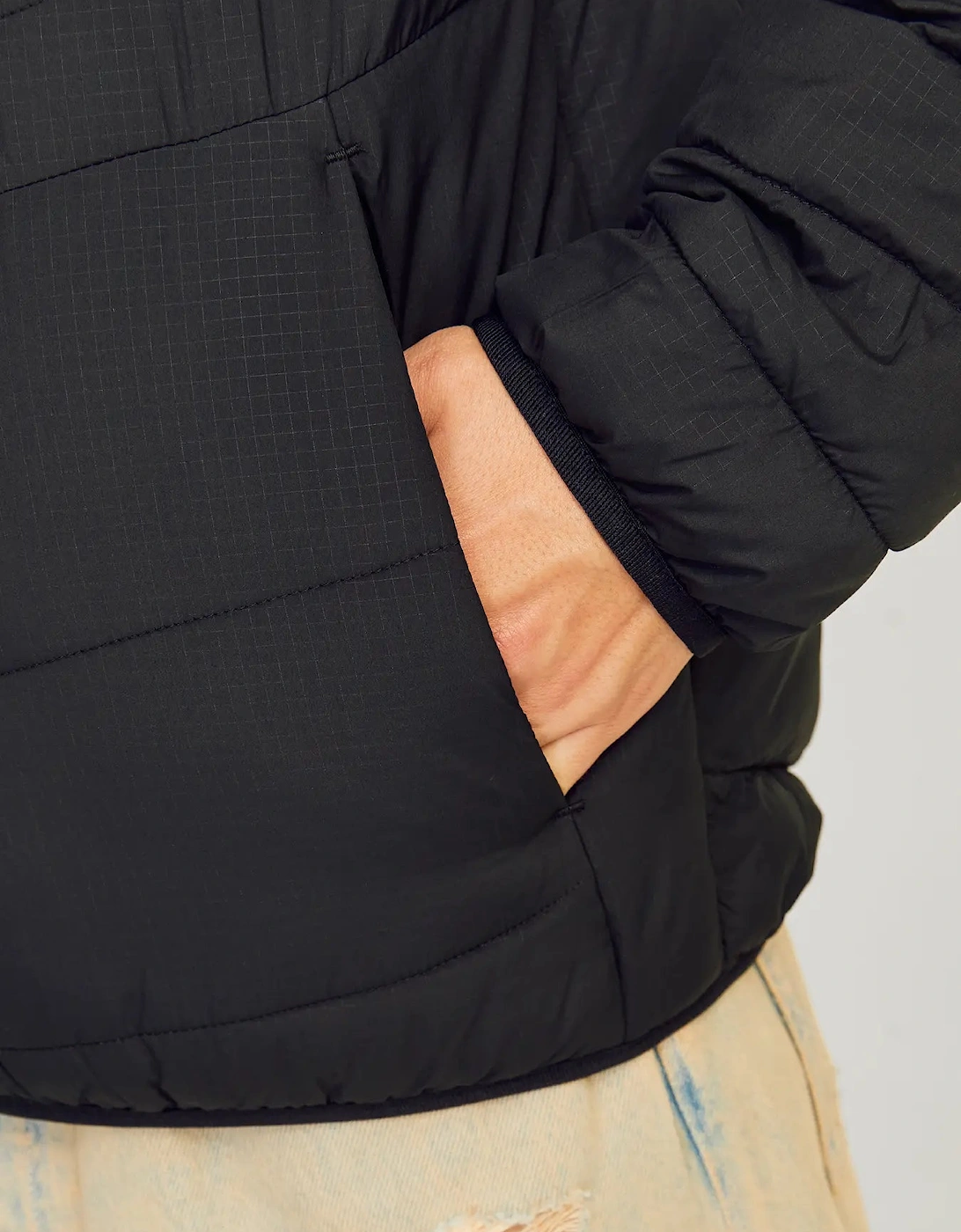 State Packable Puffer Jacket - Black