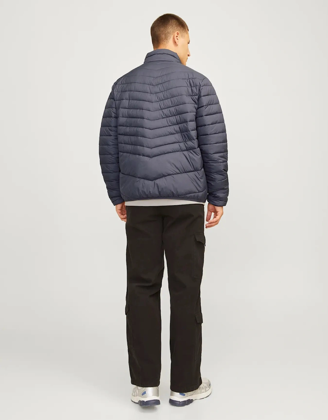 State Packable Puffer Jacket - Asphalt Grey