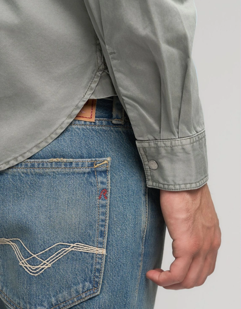 Double Pocket Shirt 705 Grey