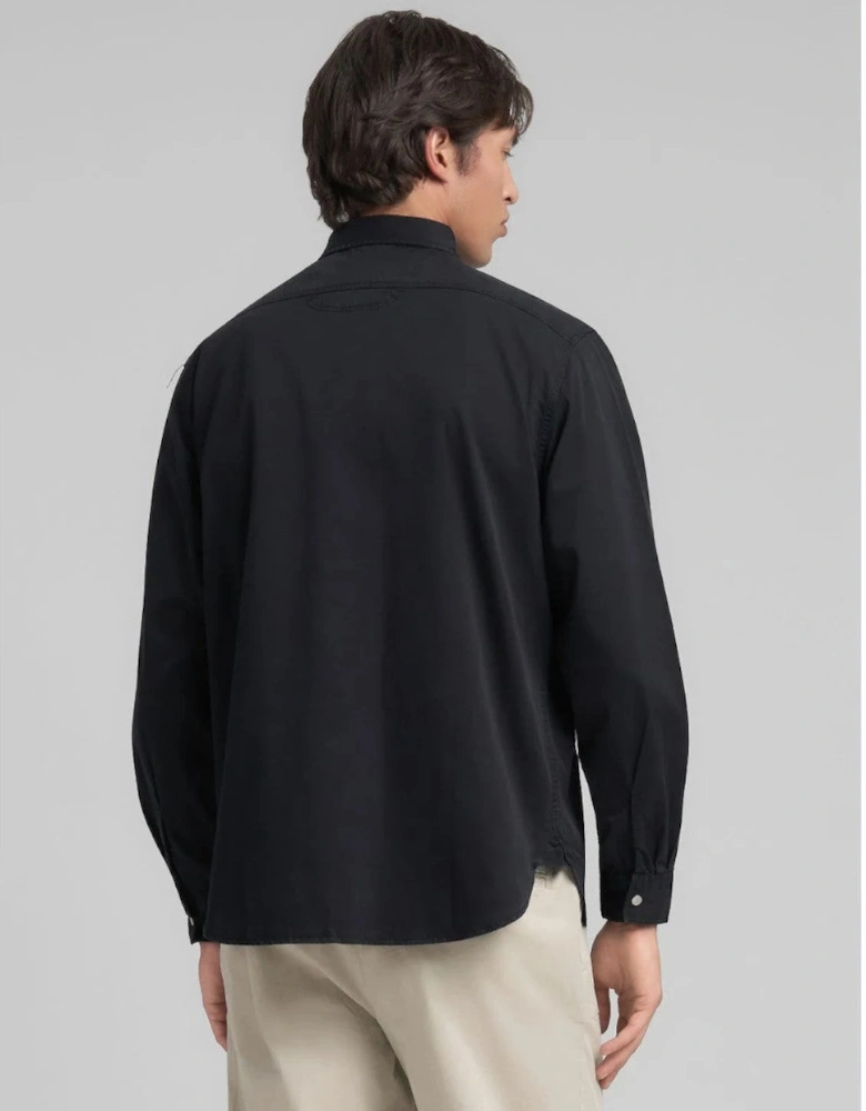 Double Pocket Shirt 098 Black