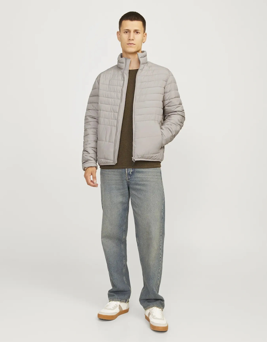 State Packable Puffer Jacket - Atmosphere Grey
