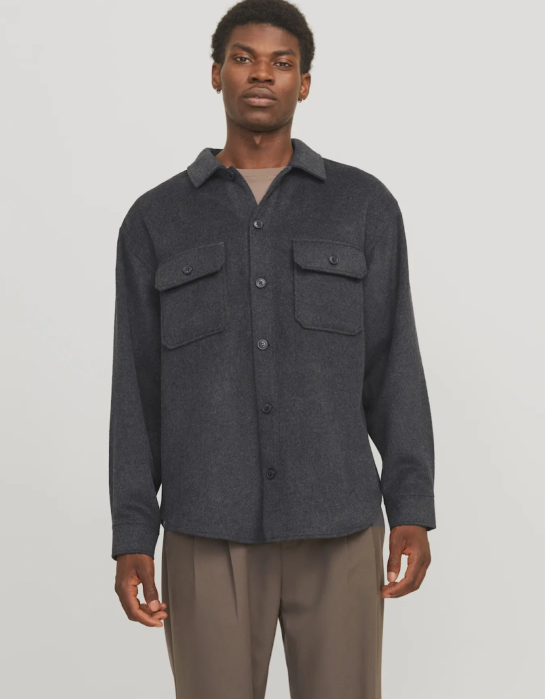 Bradley Ollie Overshirt - Black, 7 of 6