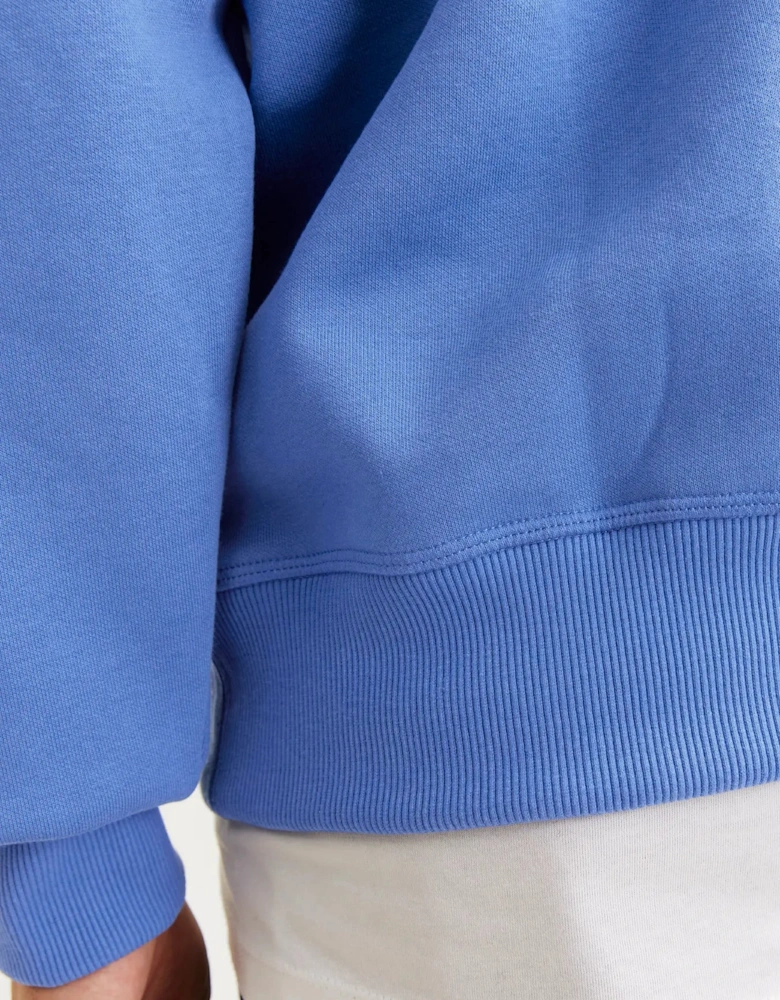 Union Print Hoodie - Beaucoup Blue