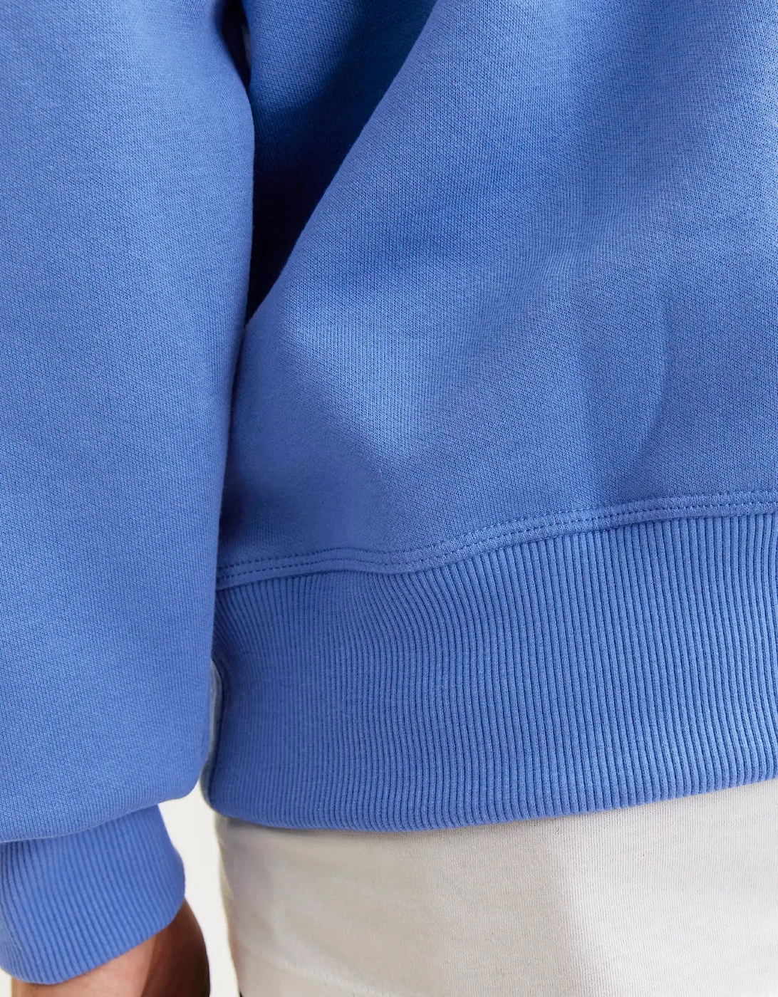 Union Print Hoodie - Beaucoup Blue