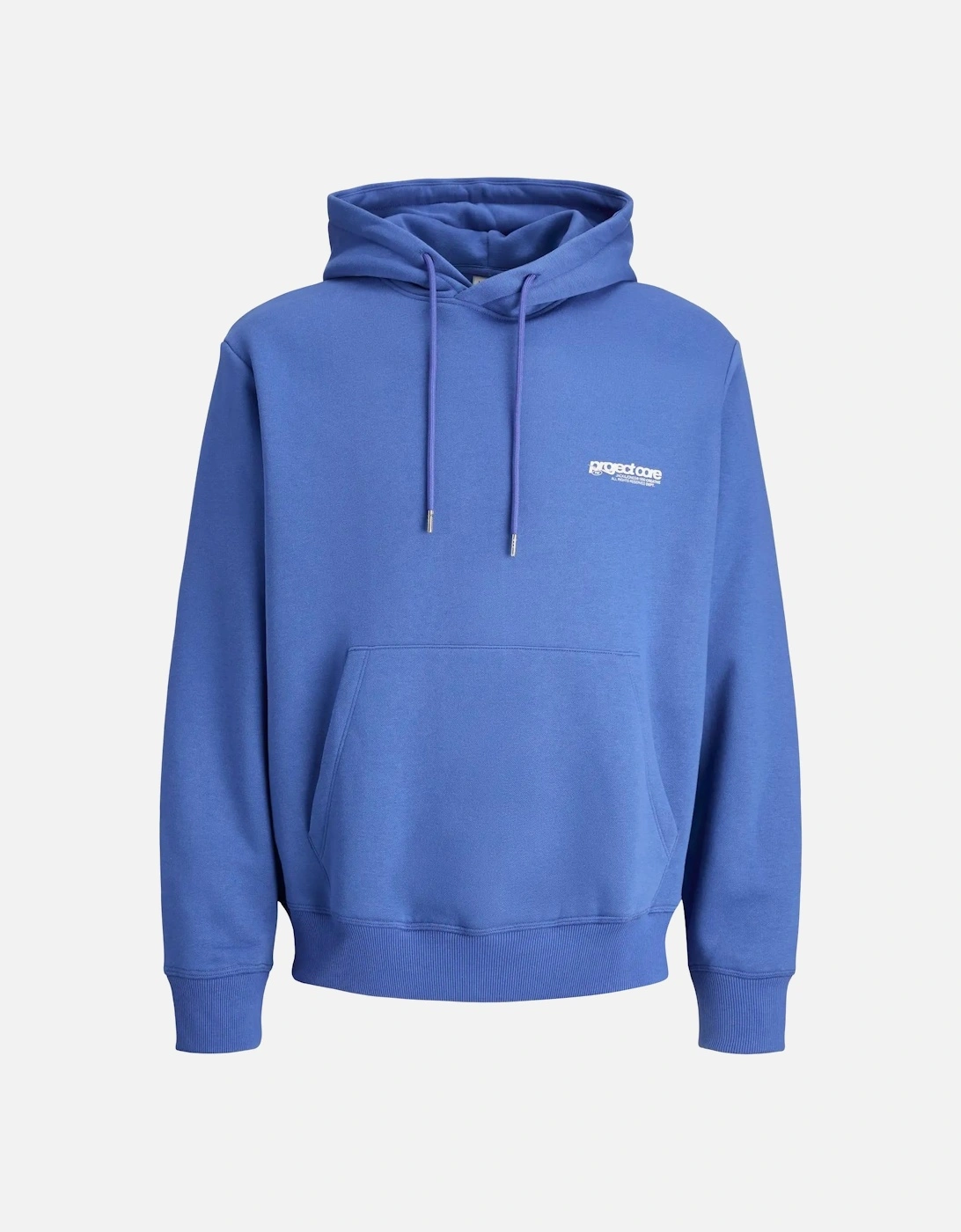 Union Print Hoodie - Beaucoup Blue