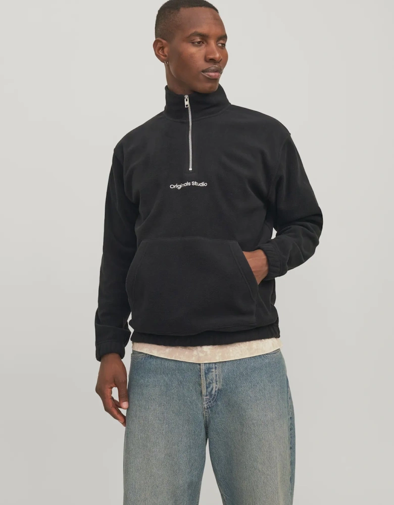 Vesterbro Half Zip Fleece - Black