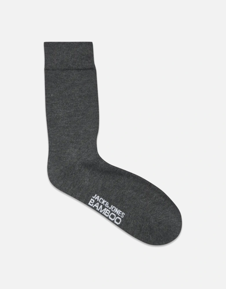 Bamboo Socks 3 Pack - Black/ LGM/ DGM