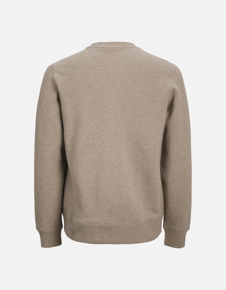 Clogan Crew Neck Sweatshirt - Brindle Melange