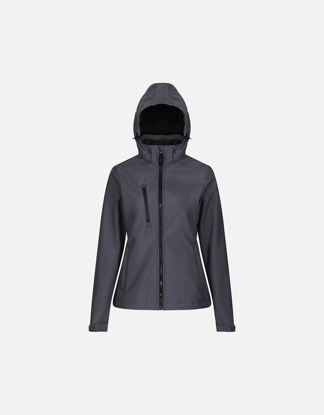 Womens/Ladies Venturer 3 Layer Hooded Soft Shell Jacket, 4 of 3