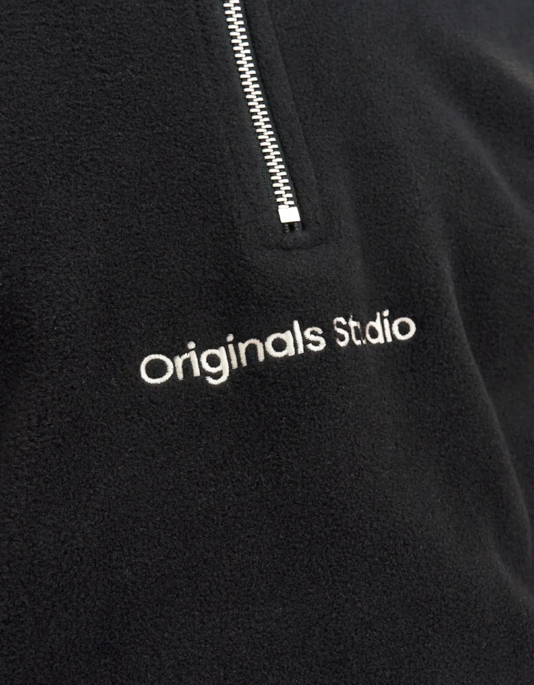 Vesterbro Half Zip Fleece - Black