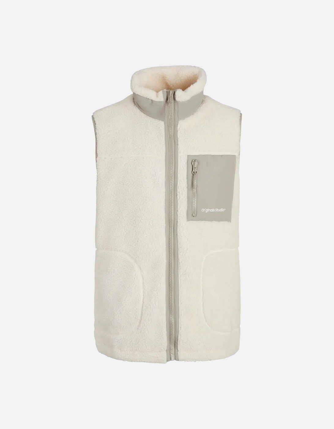 Vesterbro Teddy Gilet - Cloud Dancer