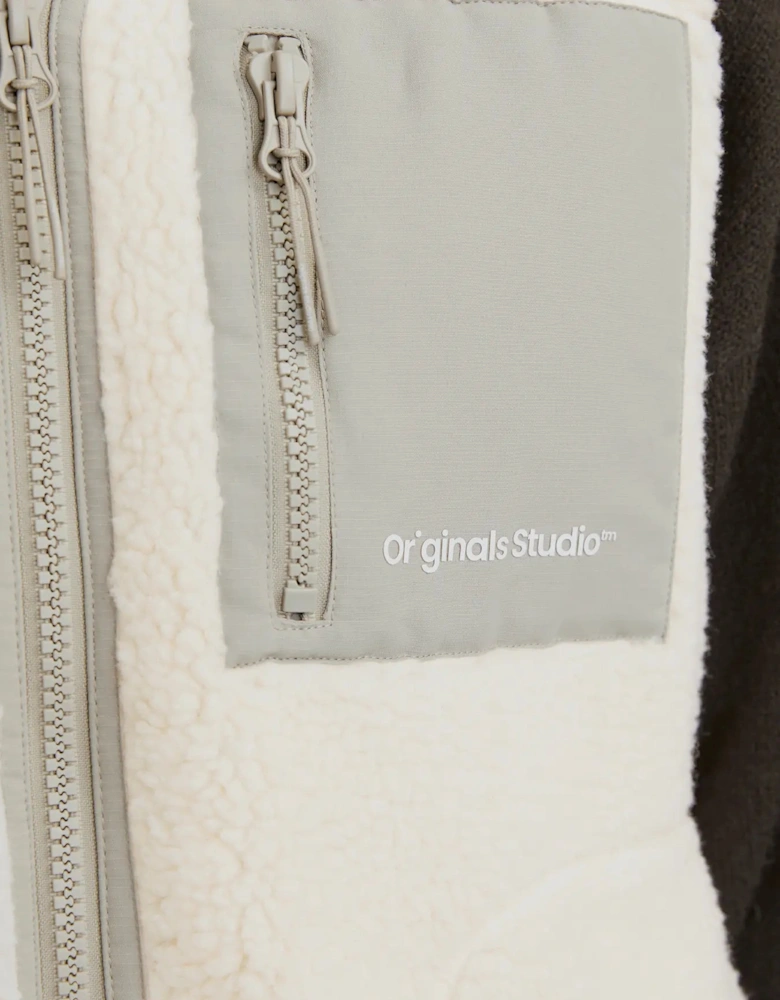 Vesterbro Teddy Gilet - Cloud Dancer