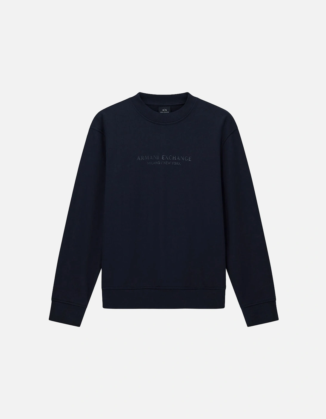 Exchange Raised Logo Sweatshirt XM001284 AF20934 - Deep Navy, 3 of 2