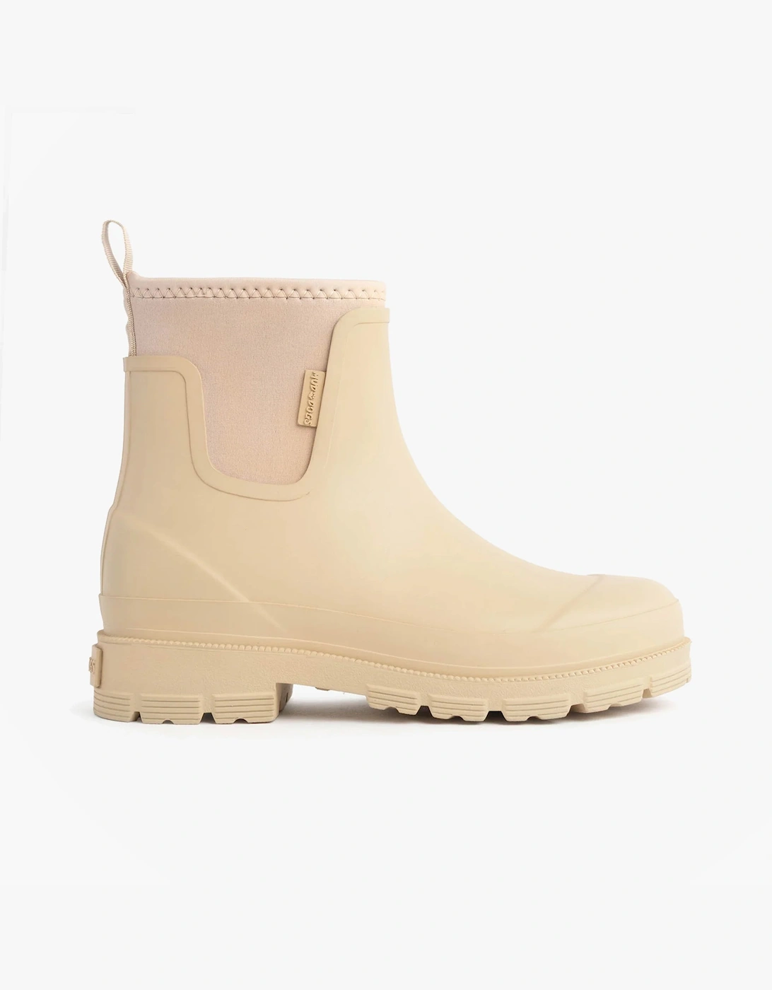 Women's Mud Dogs BROOKE Womens Ankle Neoprene Wellies Mushroom - Cream - Size: 5