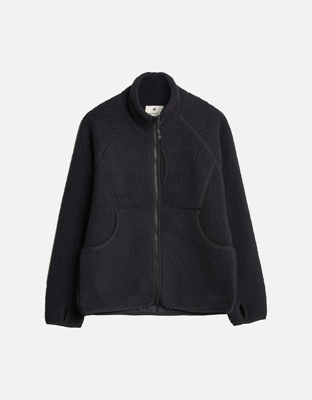 Snow Peak Thermal Boa Fleece Jacket Black, 5 of 4