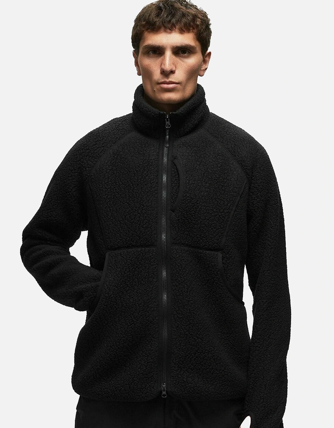 Snow Peak Thermal Boa Fleece Jacket Black
