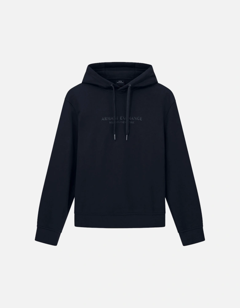 Exchange Brand Graphic Pullover Hoodie XM001294_AF20934 - Deep Navy