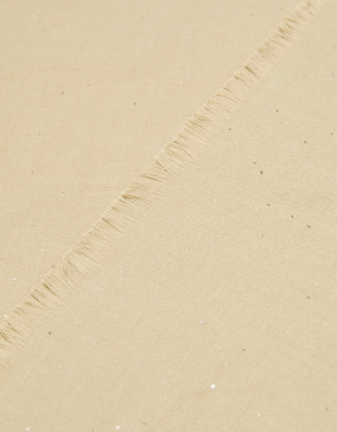 Soft Shine Ivory Scarf