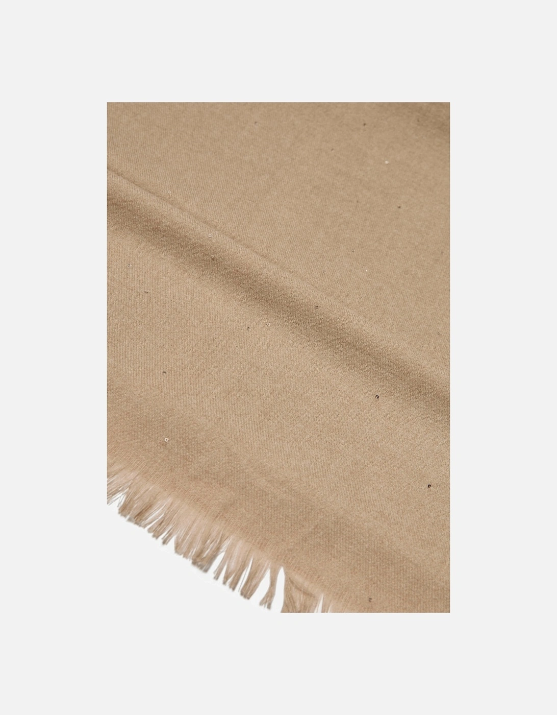 Soft Shine Beige Scarf
