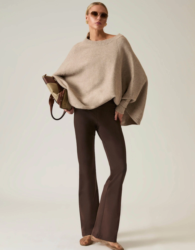 Beige One Size Pullover