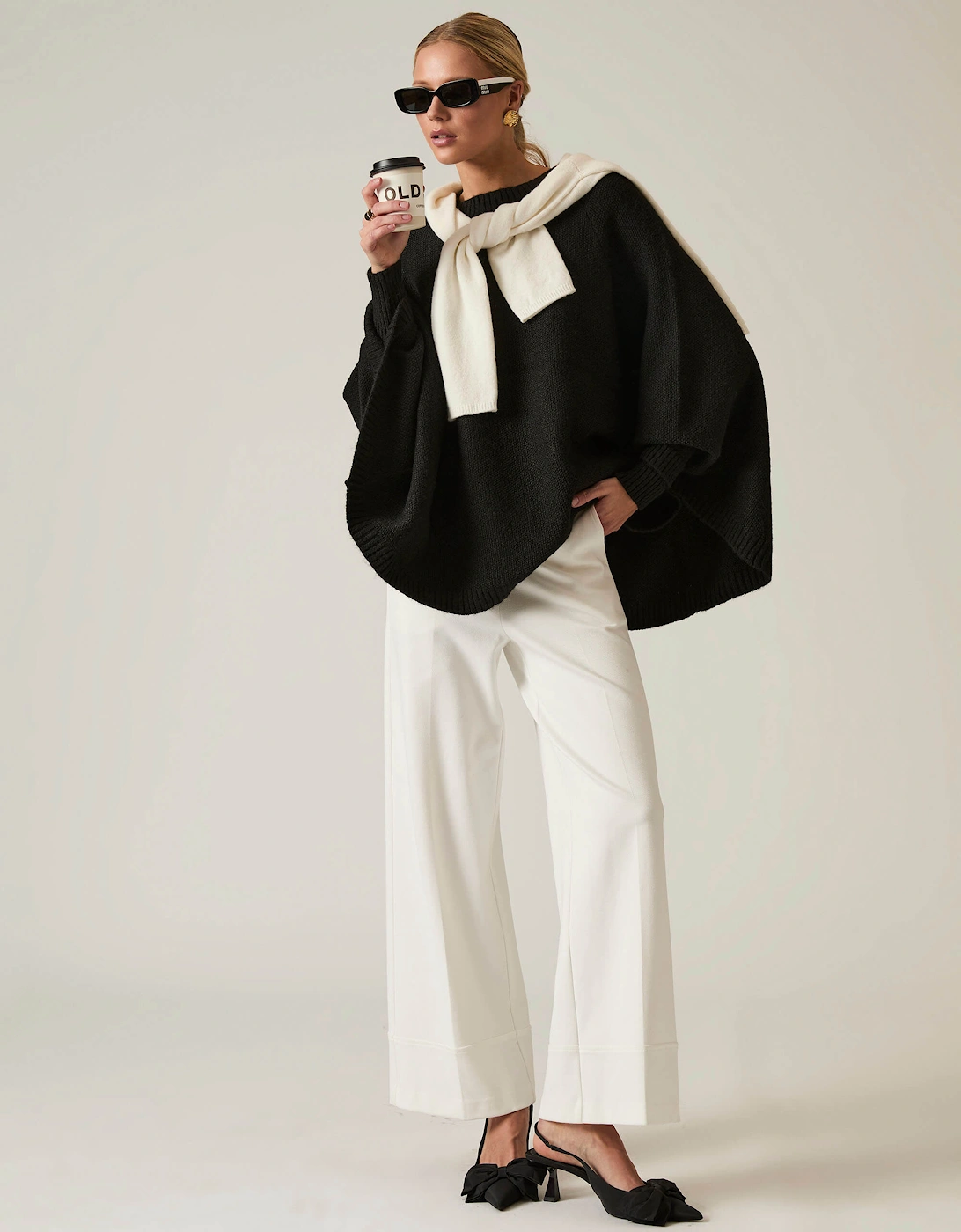 Black One Size Pullover