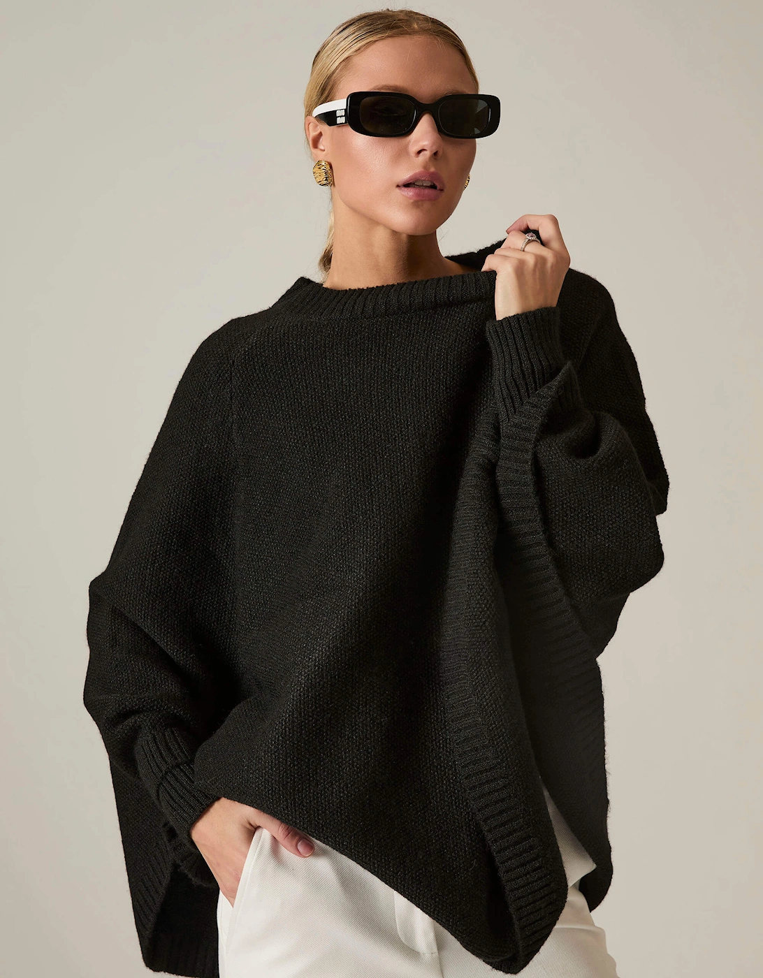 Black One Size Pullover, 7 of 6