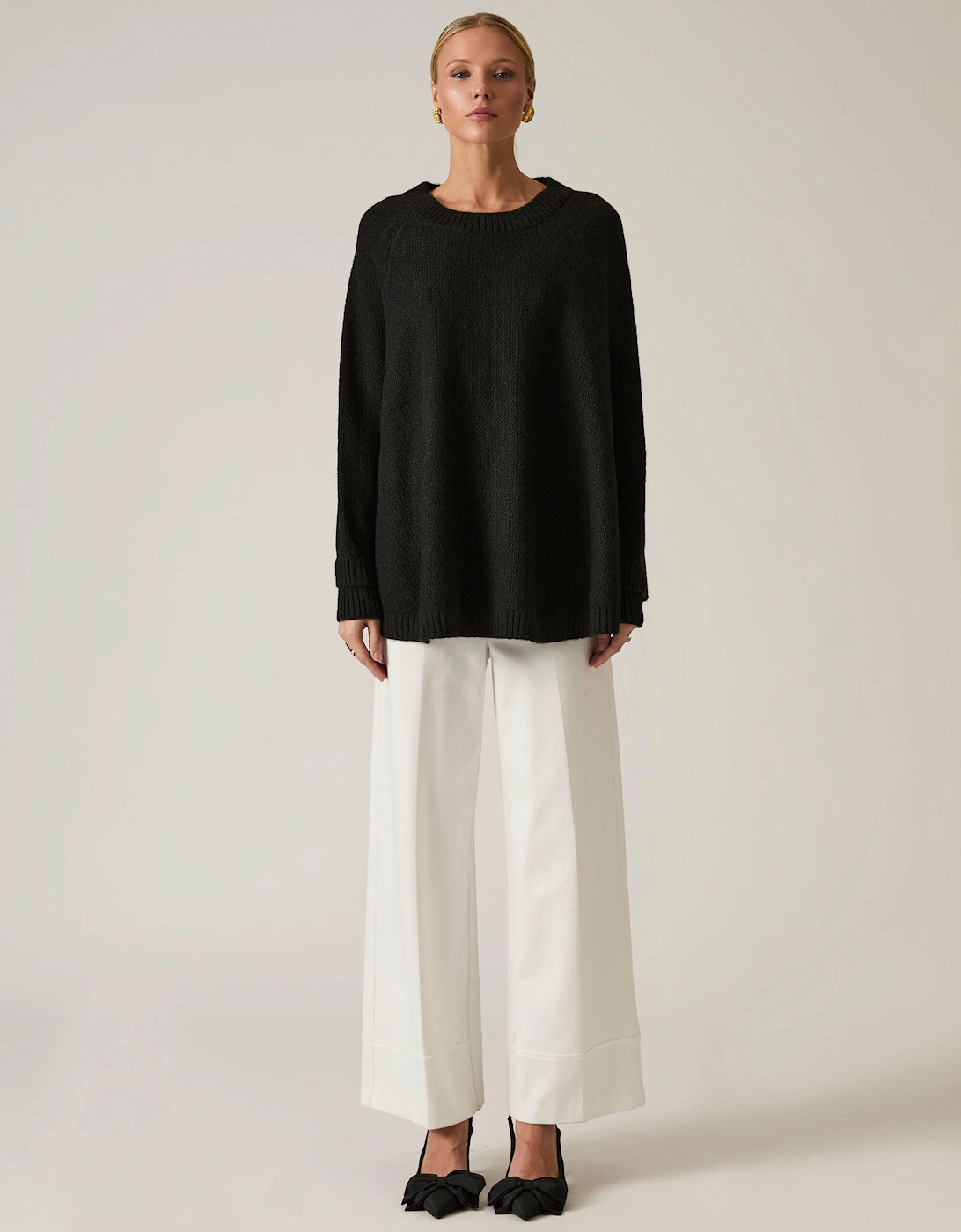 Black One Size Pullover