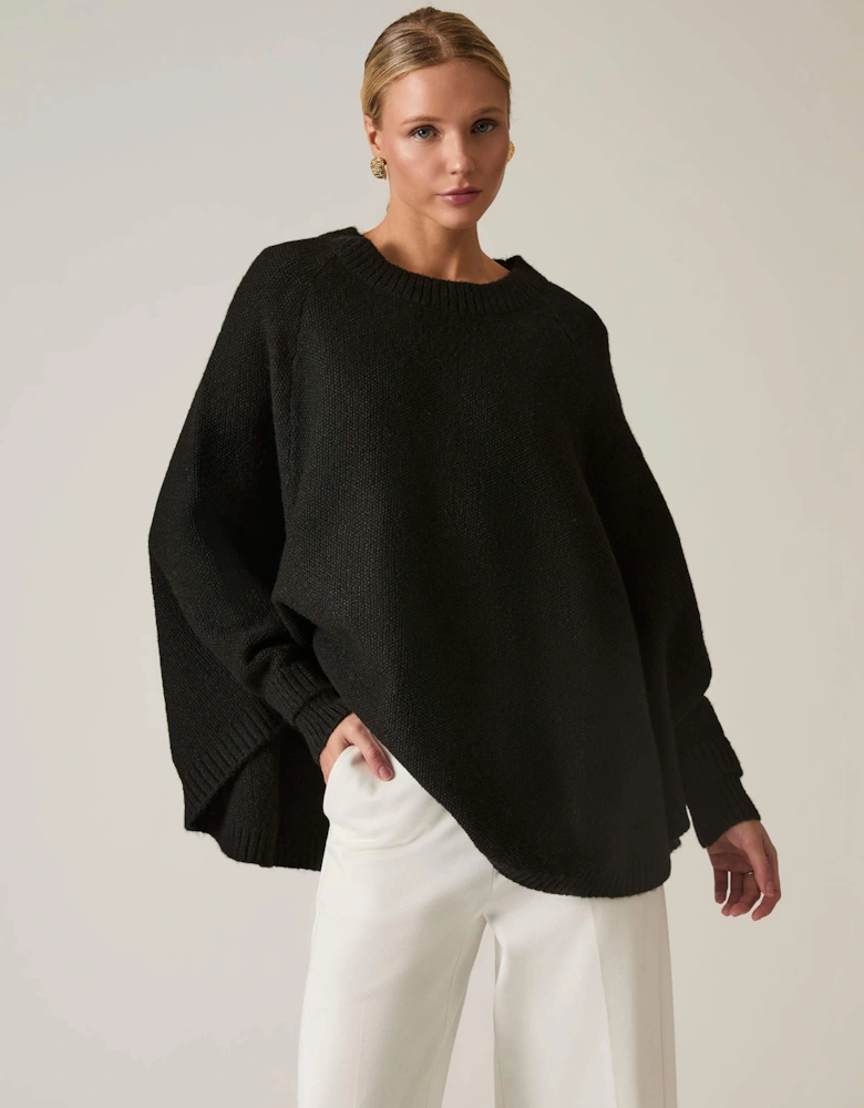 Black One Size Pullover