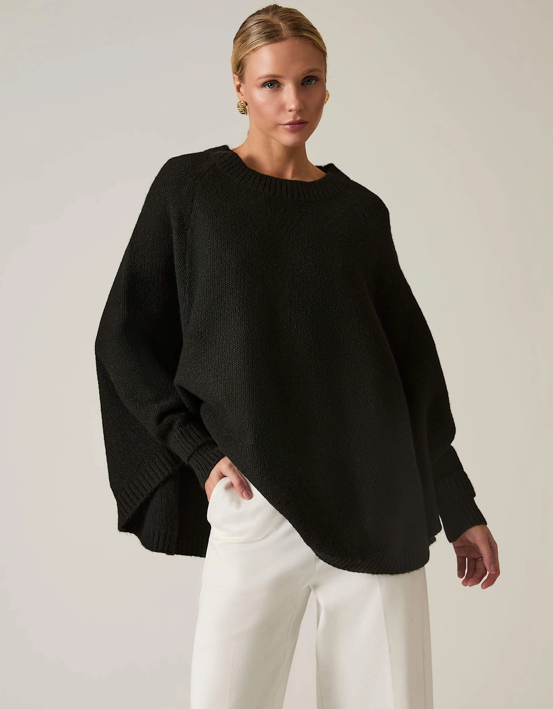 Black One Size Pullover