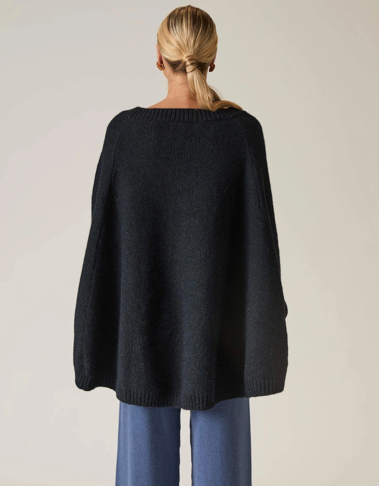 Navy One Size Pullover