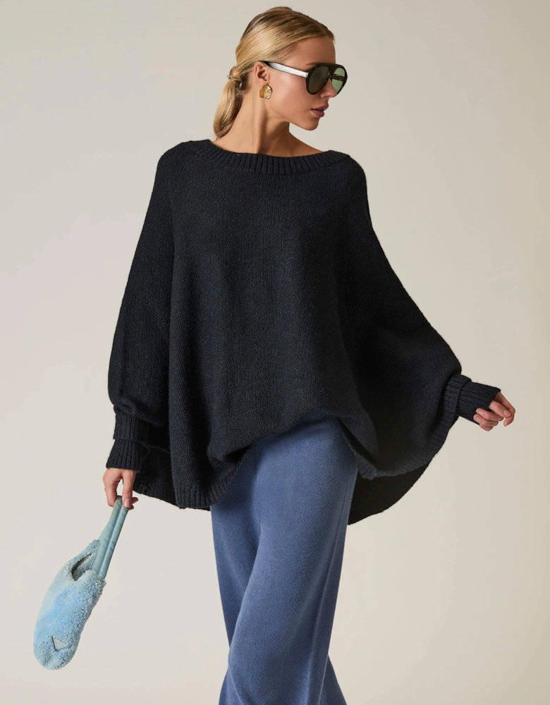 Navy One Size Pullover