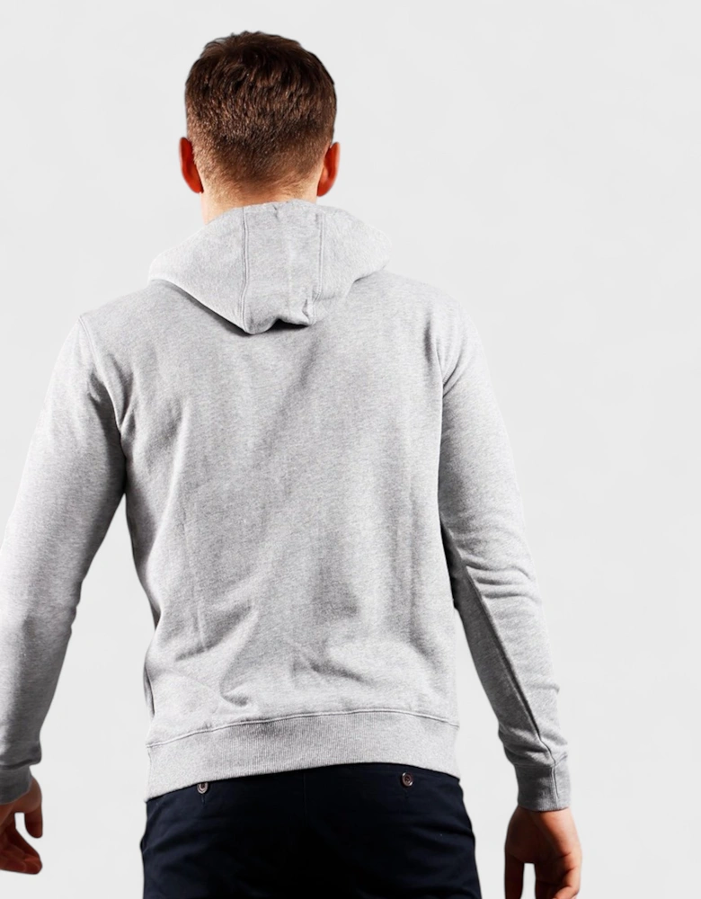 Zain Light Marl Grey Hoodie