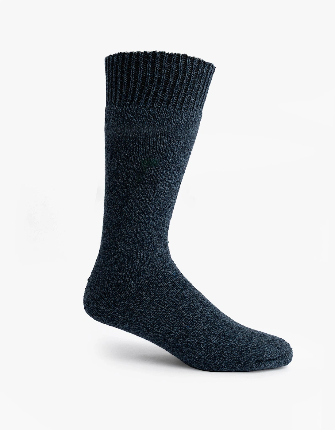 Mens Welly Boot Socks Navy, 5 of 4