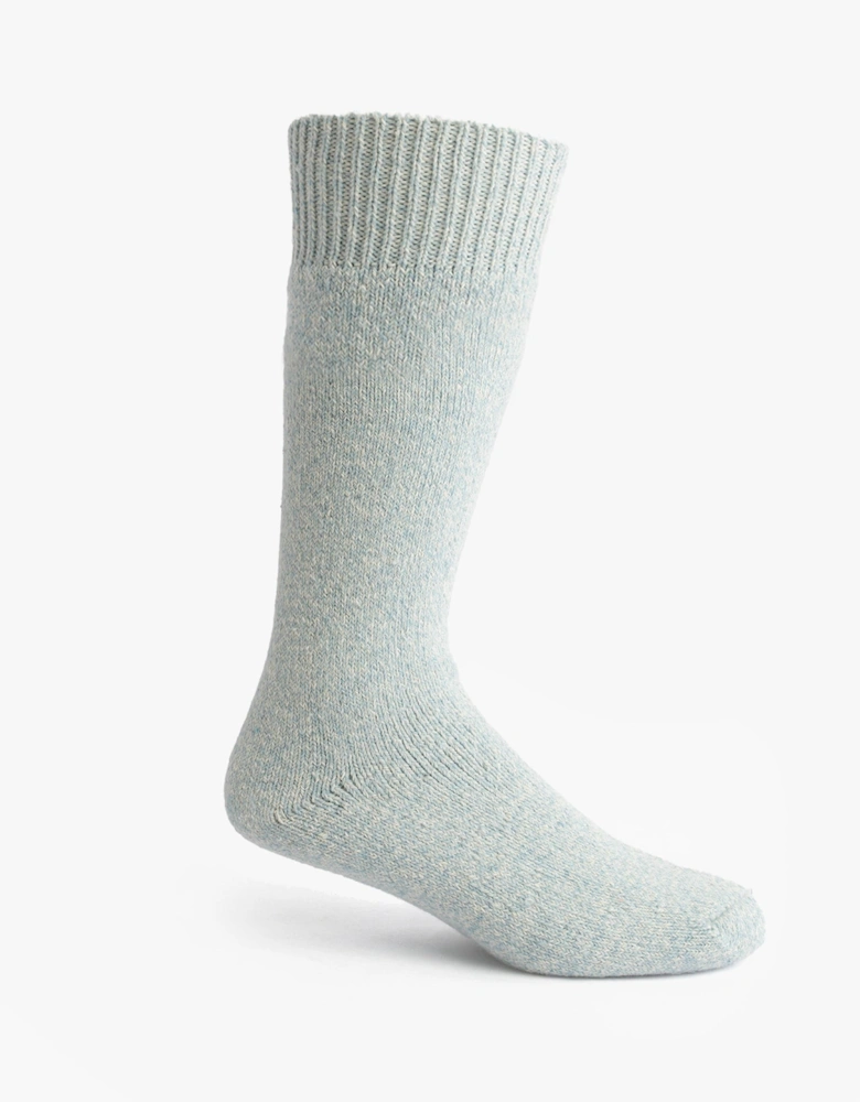 Womens Welly Boot Socks Light Blue