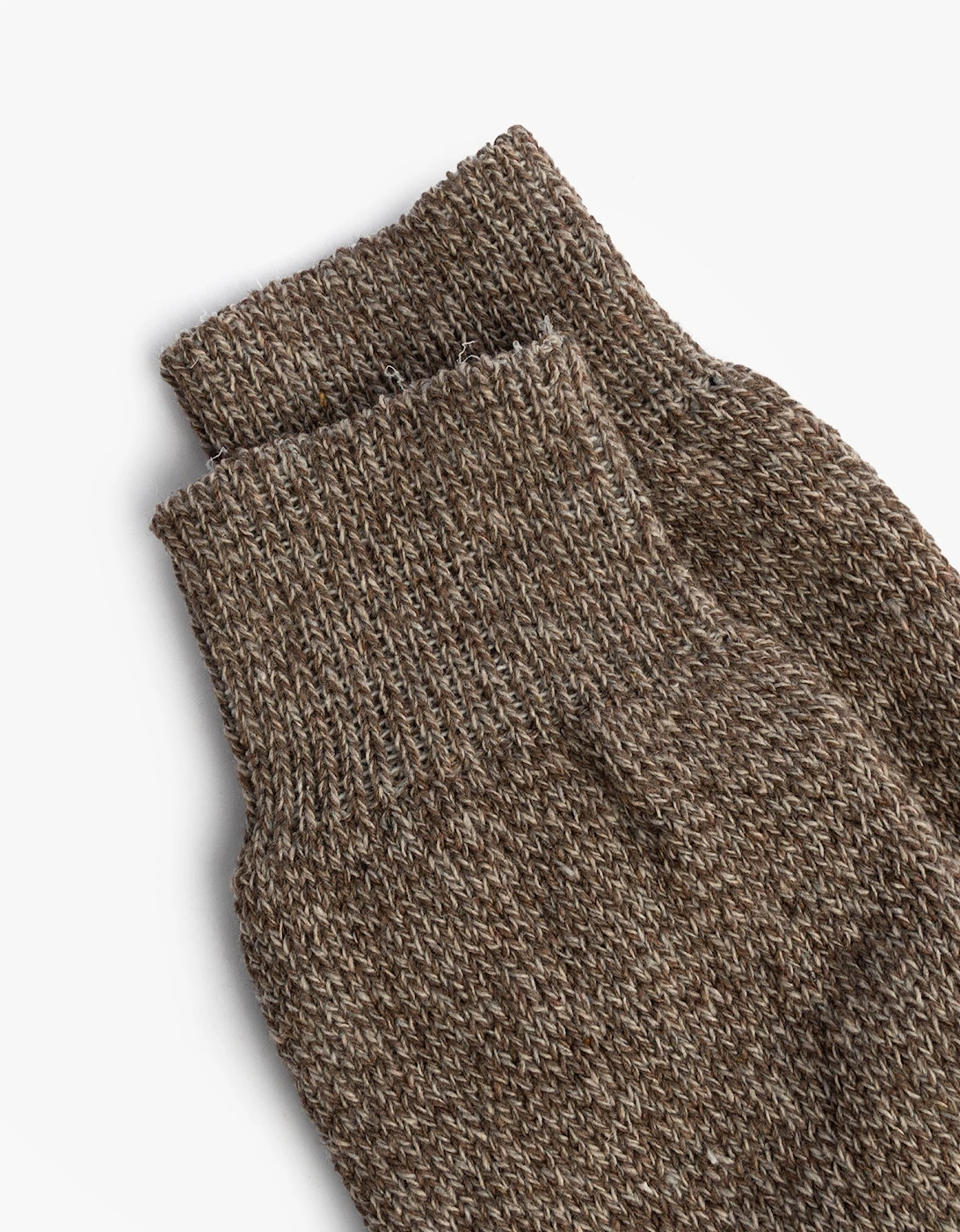 Mens Welly Boot Socks Beige