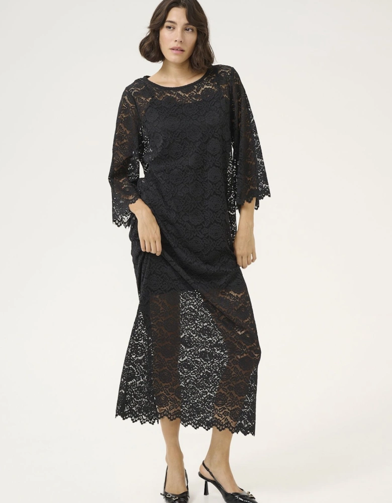 KAjaiden 3/4 Sleeve Lace Maxi Dress