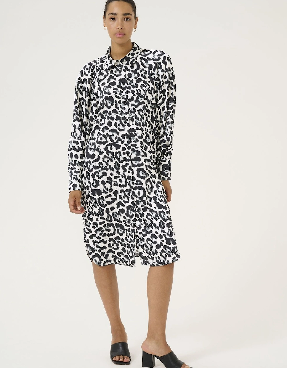 KAroxy Loose Fit Knee Length Shirt Dress, 2 of 1