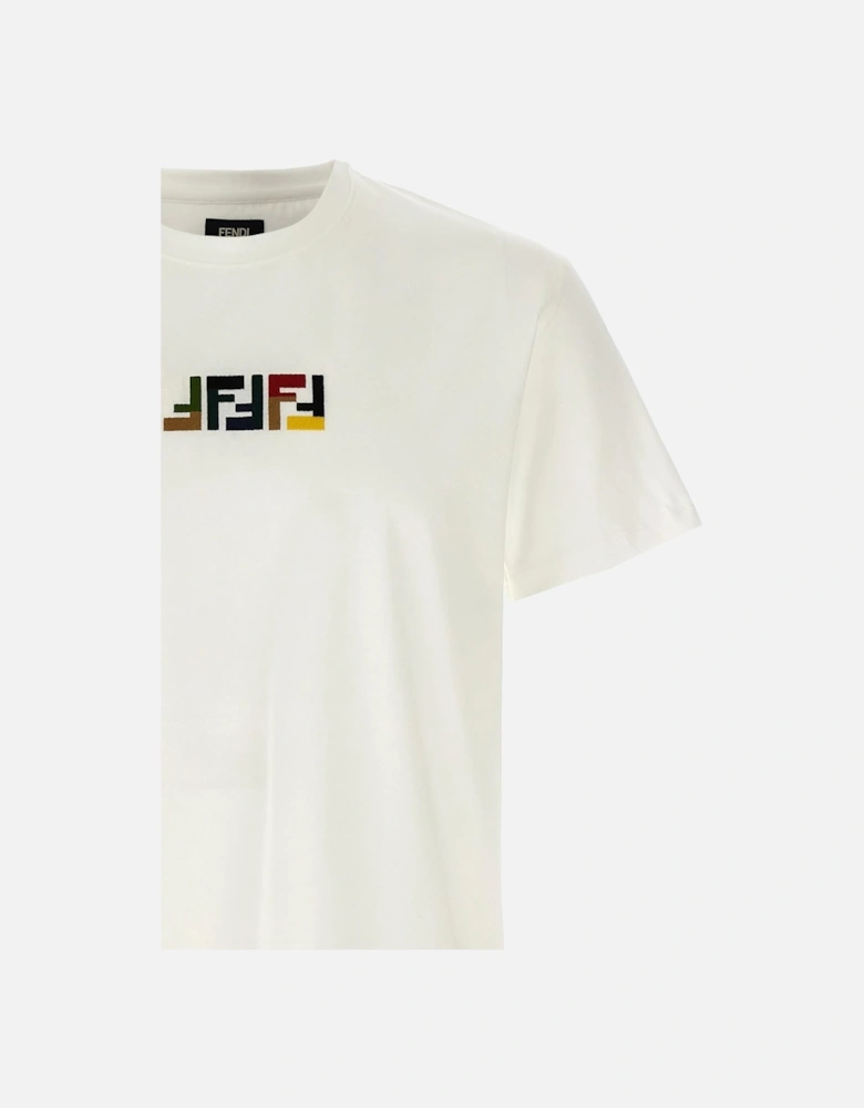 Triple FF Logo T-Shirt in White