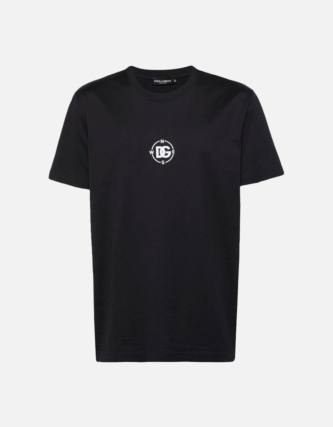 Marina Logo Printed T-Shirt in Navy, 5 of 4