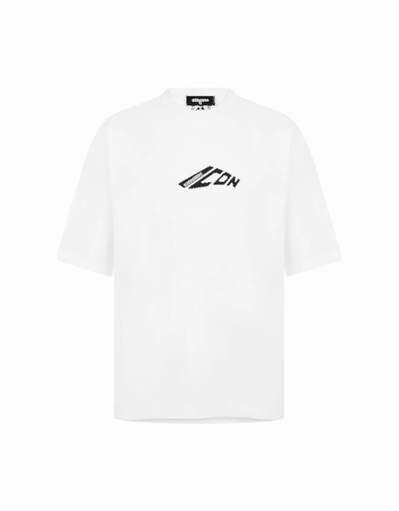 Icon New Generation Loose Fit T-Shirt in White