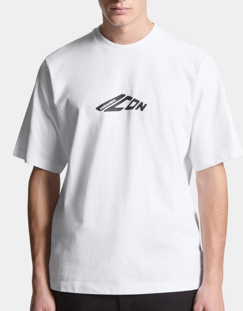 Icon New Generation Loose Fit T-Shirt in White