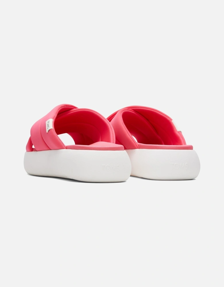 Alpargata Mallow Crossover Polyester Blend Women's Pink Slides